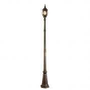 Садово-парковый светильник Arte Lamp Atlanta A1047PA-1BN