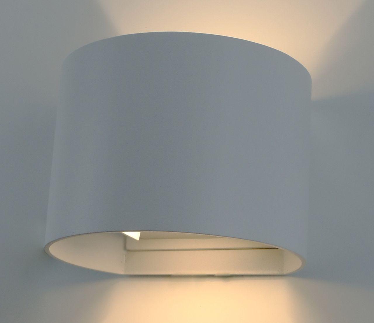 Уличный настенный светодиодный светильник Arte Lamp Rullo A1415AL-1WH