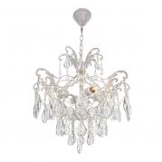 Подвесная люстра IDLamp Сristallo 298/4-Whitepatina