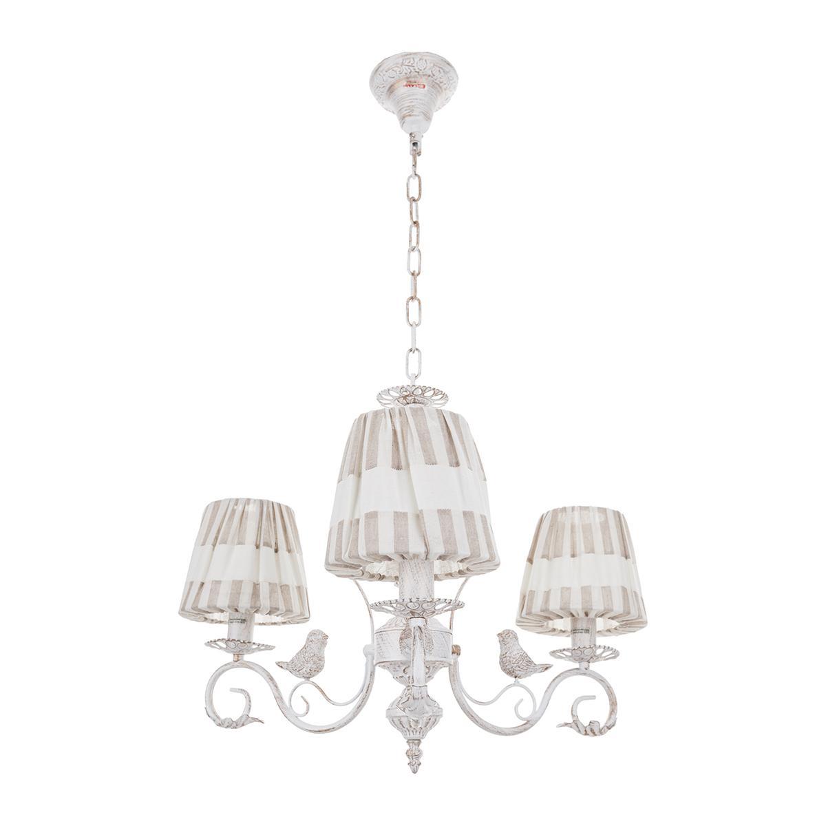 Подвесная люстра IDLamp Nido 555/3-Whitepatina