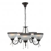 Подвесная люстра IDLamp Сhiacchierino 557/5-Blackpatina