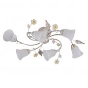 Потолочная люстра IDLamp Vaniglia 882/6PF-Whitepatina