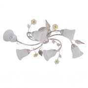 Потолочная люстра IDLamp Vaniglia 882/6PF-Whitepatina