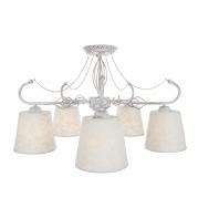 Потолочная люстра IDLamp Vilucchio 556/5PF-Whitepatina