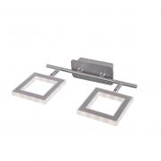 Светодиодный спот IDLamp Piazza 106/2A-LEDWhitechrome