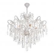 Подвесная люстра IDLamp Сristallo 298/6-Whitepatina