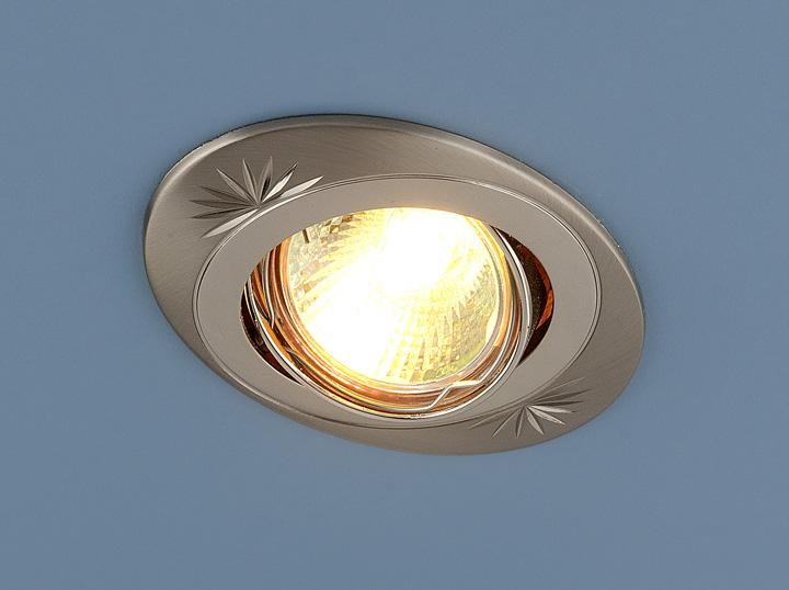 Встраиваемый светильник Elektrostandard 856 CF MR16 SN/N сатин никель/никель 4690389067518