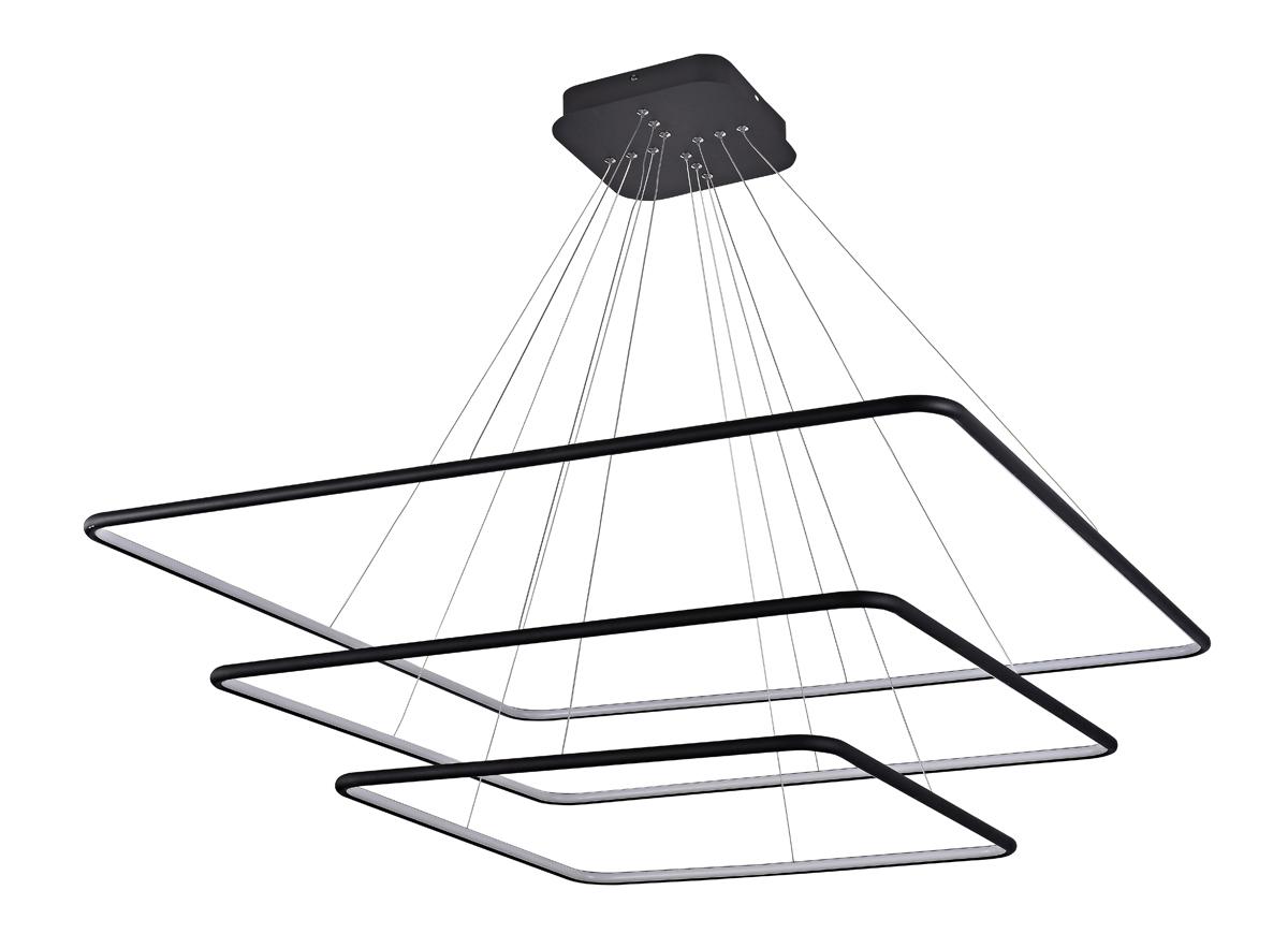 Подвесной светодиодный светильник Donolux S111024/3SQ 160W Black In
