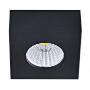 Потолочный светодиодный светильник Donolux DL18812/7W Black SQ