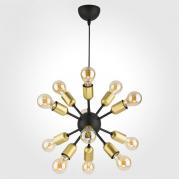 Подвесная люстра TK Lighting 1469 Estrella Black