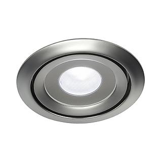 Светильник встраиваемый LUZO LED DISK 4000K хром 115818
