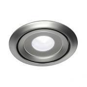 Светильник встраиваемый LUZO LED DISK 4000K хром 115818