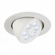 Светильник встраиваемый TRITON 6 GIMBLE PowerLED 6х1Вт, 4000K, 395lm, 25°, 350mA, белый 113620