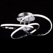 Потолочный светодиодный светильник Eurosvet Energy 90044/3 хром