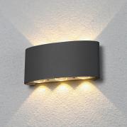 Уличный настенный светодиодный светильник Elektrostandard 1551 Techno Led Twinky Trio 4690389106354