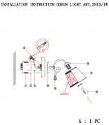 Бра Lumion Solera 2915/1W