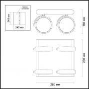 Светодиодный спот Odeon Light Pumavi 3493/40CL