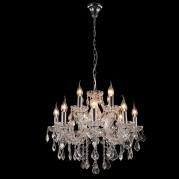 Подвесная люстра Crystal Lux Ines SP8+4 Chrome/Transparent