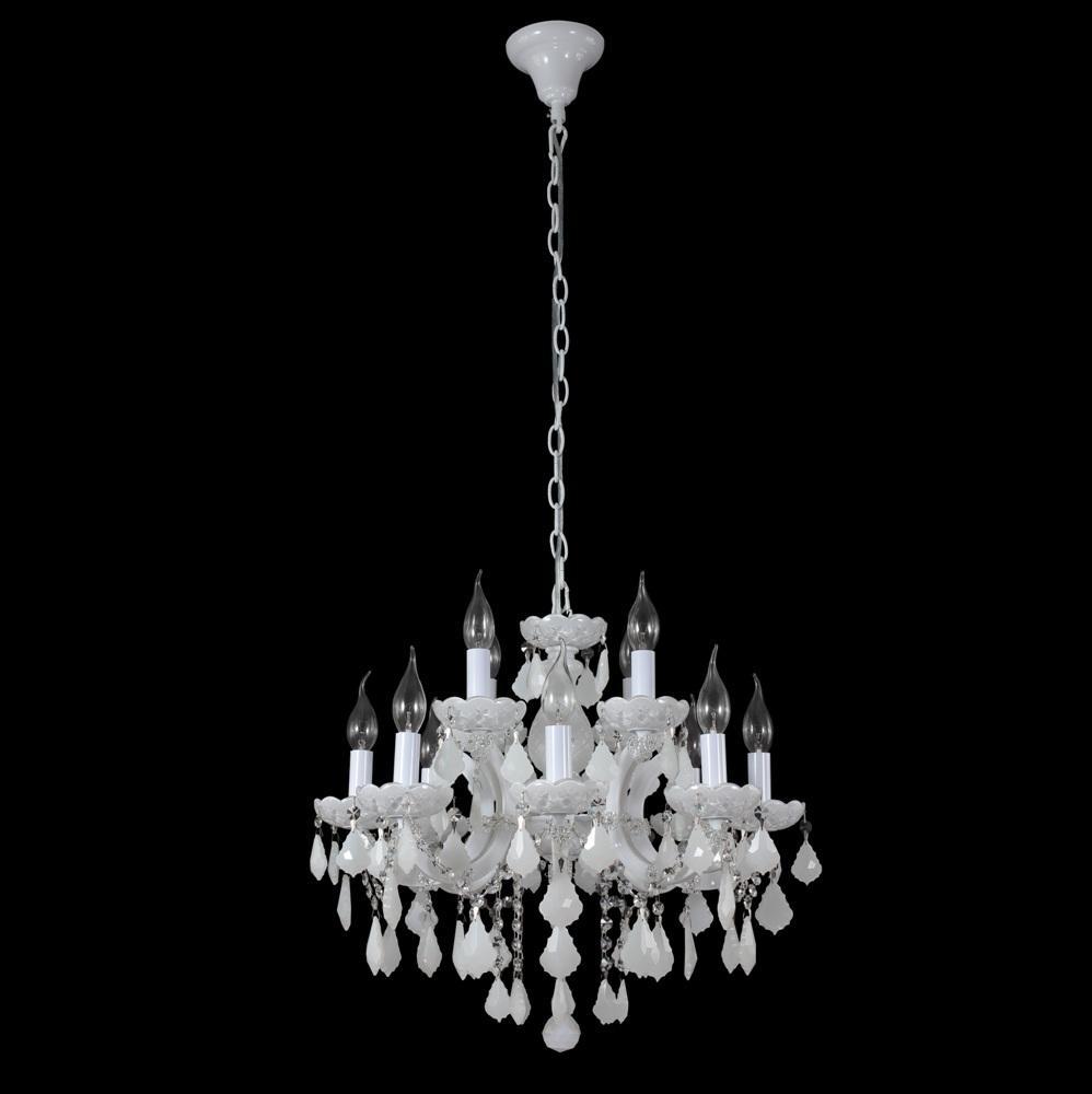 Подвесная люстра Crystal Lux Ines SP8+4 White