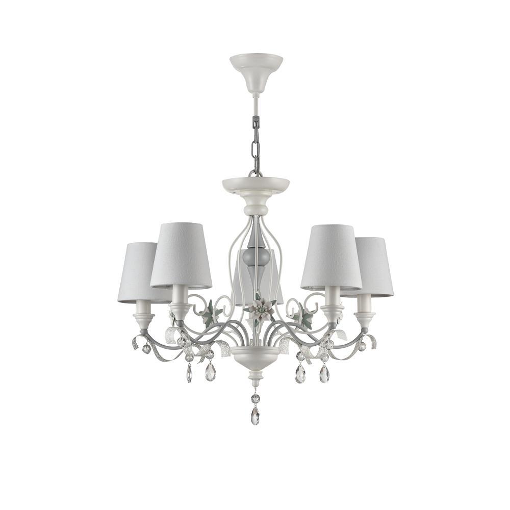 Подвесная люстра Maytoni Floret ARM790-PL-05-W