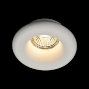 Встраиваемый светильник Maytoni Gyps DL006-1-01-W