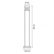 Уличный светодиодный светильник Lightstar Raggio 377707