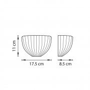 Настенный светильник Lightstar Agola 810813