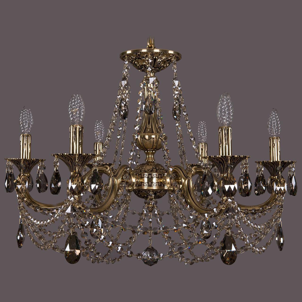 Подвесная люстра Bohemia Ivele 1702/6/250/C/GB/R731