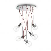 Подвесная люстра Ideal Lux Radio SP5 Cromo
