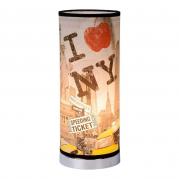 Настольная лампа Lucide NY Bronx 34515/01/99