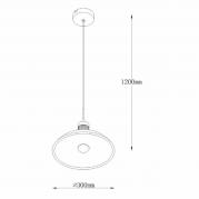 Подвесной светодиодный светильник Lucide Cosmo 32452/10/11