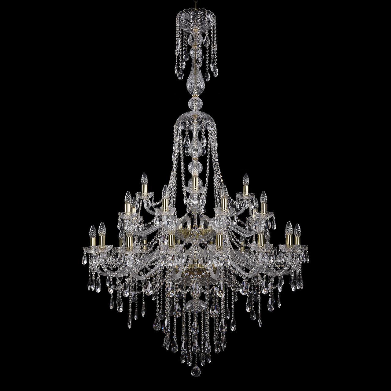 Подвесная люстра Bohemia Ivele 1415/16+8+4/400/XL-185/2d/G