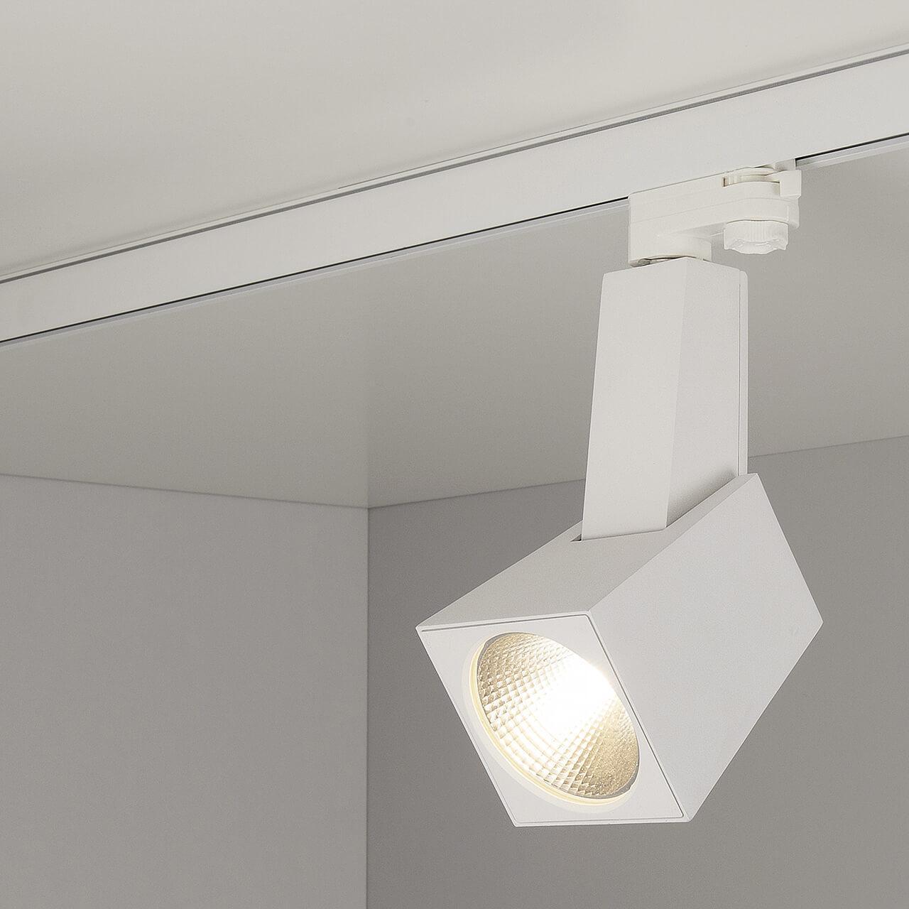 Трековый светодиодный светильник Elektrostandard Perfect белый 38W 3300K 4690389111426