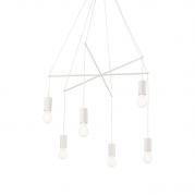 Подвесная люстра Ideal Lux Pop SP6 Bianco
