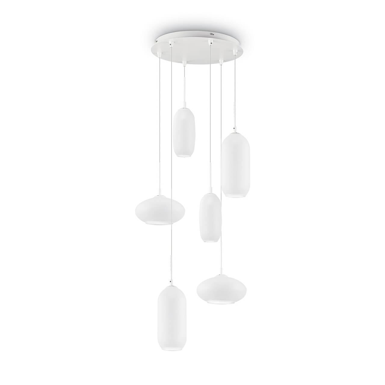Подвесная люстра Ideal Lux Yoga SP6 Bianco
