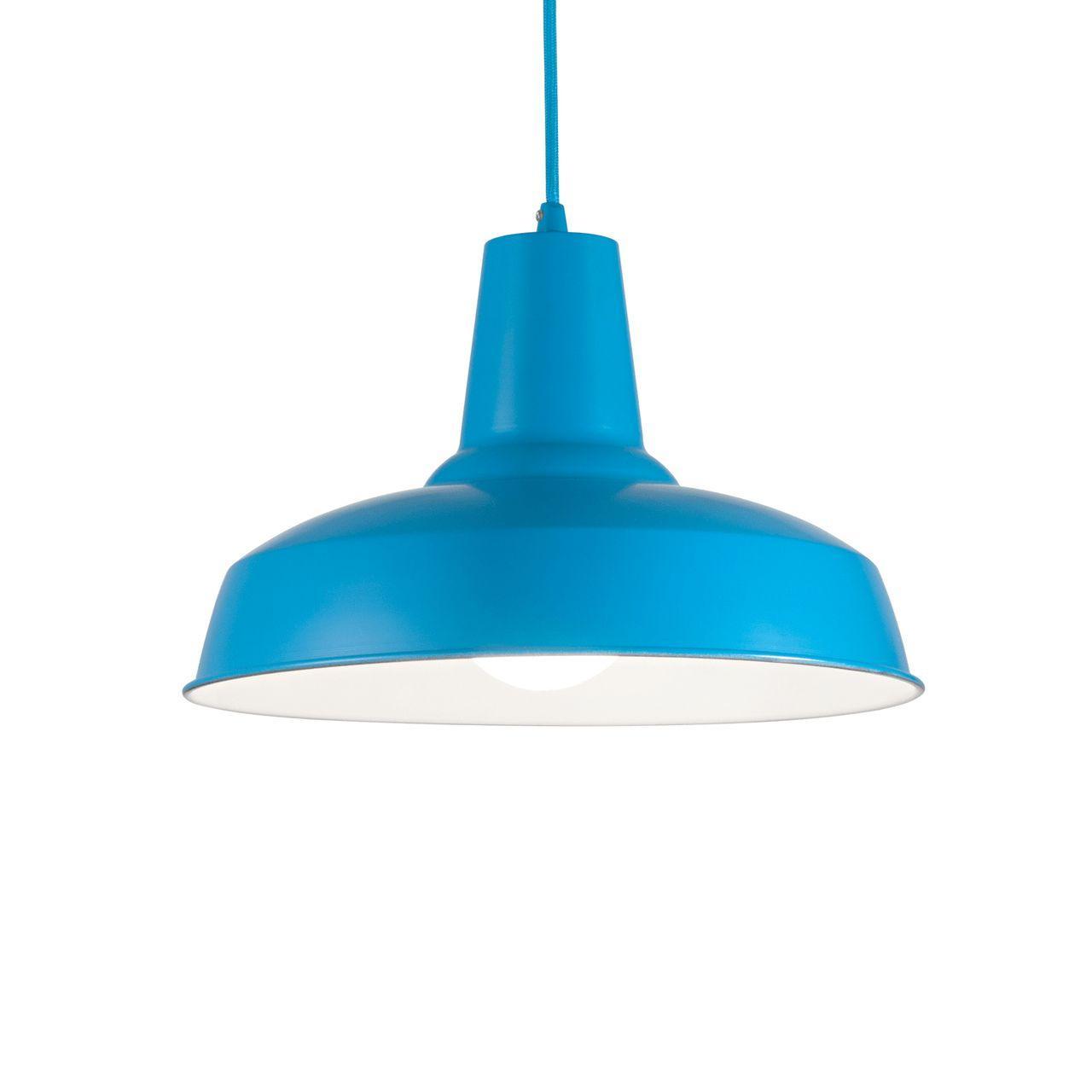 Подвесной светильник Ideal Lux Moby SP1 Azzurro
