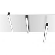 Подвесной светодиодный светильник Ideal Lux Fluo Wide 1200 3000K Black