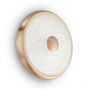 Настенный светодиодный светильник Ideal Lux Rubens AP10 Ottone Satinato