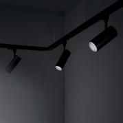 Трековый светодиодный светильник Ideal Lux Smile 15W CRI90 50 3000K Nero