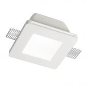 Встраиваемый светильник Ideal Lux Samba FI1 Square Big Glass