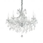 Подвесная люстра Ideal Lux Napoleon SP8 Cromo