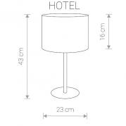 Настольная лампа Nowodvorski Hotel 9301