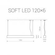 Подвесной светодиодный светильник Nowodvorski Soft Led 9543