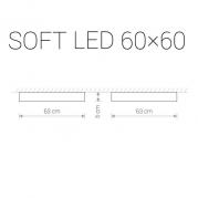 Потолочный светодиодный светильник Nowodvorski Soft Led 9528