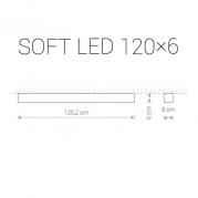 Потолочный светодиодный светильник Nowodvorski Soft Led 9535