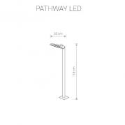 Уличный светодиодный светильник Nowodvorski Pathway Led 9420