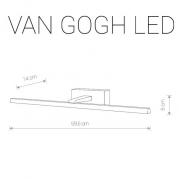 Подсветка для зеркал Nowodvorski Van Gogh Led 9350