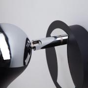 Спот Eurosvet Middle 20057/1 хром/черный