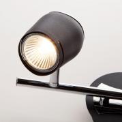 Спот Eurosvet Middle 20057/2 хром/черный