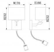 Бра Vele Luce Ultimo VL1523W02